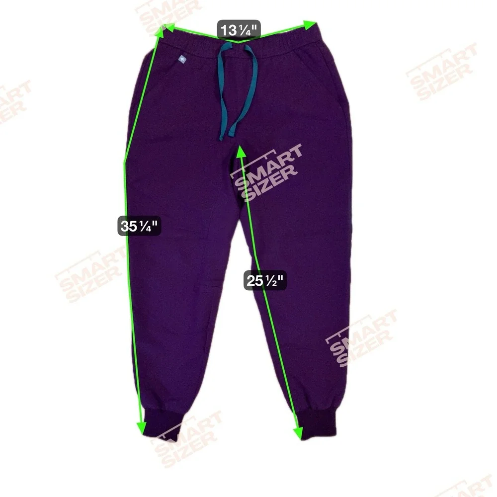 FIGS TANSEN JOGGERS PURPLE JAM SMALL - Picture 5 of 9